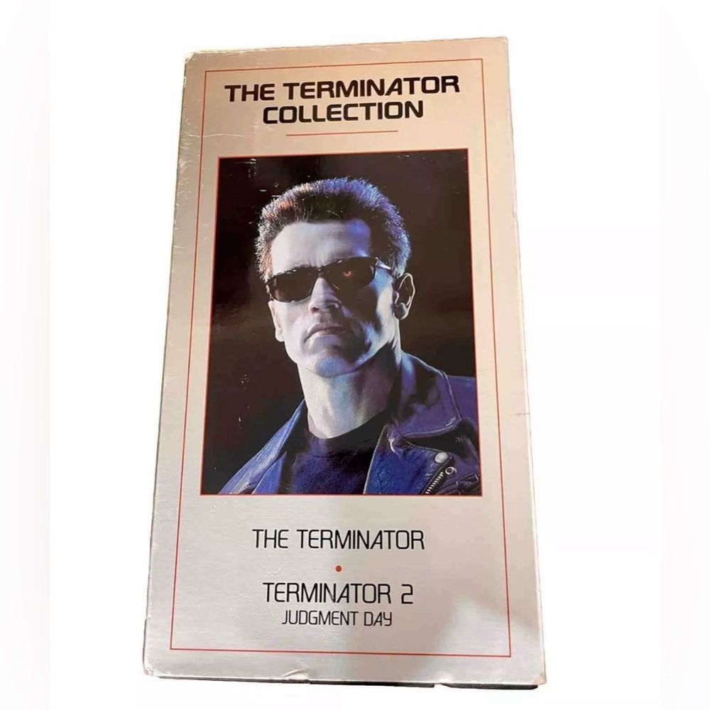 VHS- The Terminator Collection (VHS, 1992, 2-Tape Set)   LIVE - 1&2